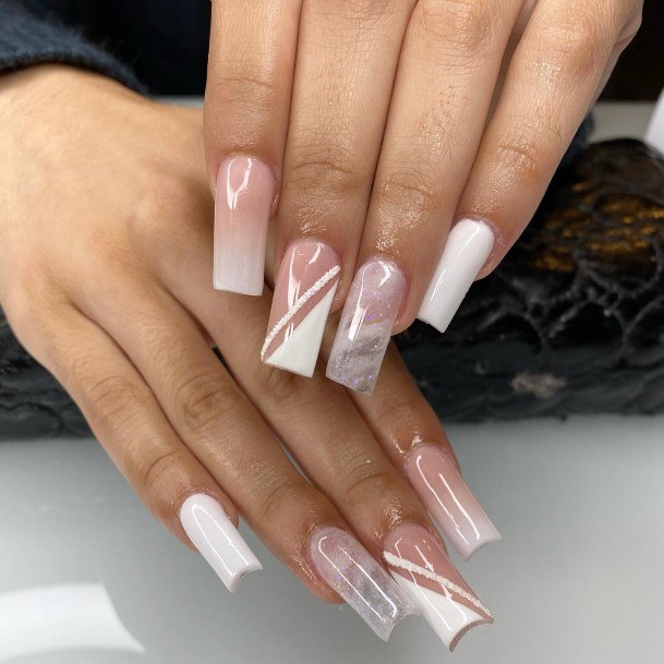 Womens Nail Ideas With Marble Design