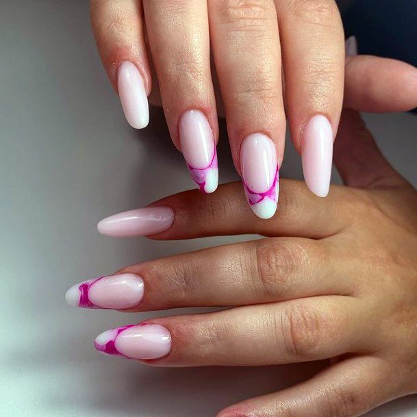 Womens Nail Ideas With Pink Design