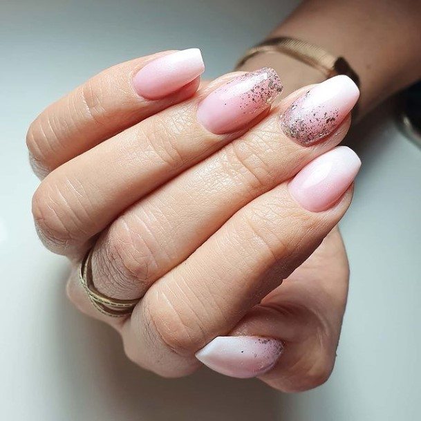 Womens Nail Ideas With Pink Ombre Design