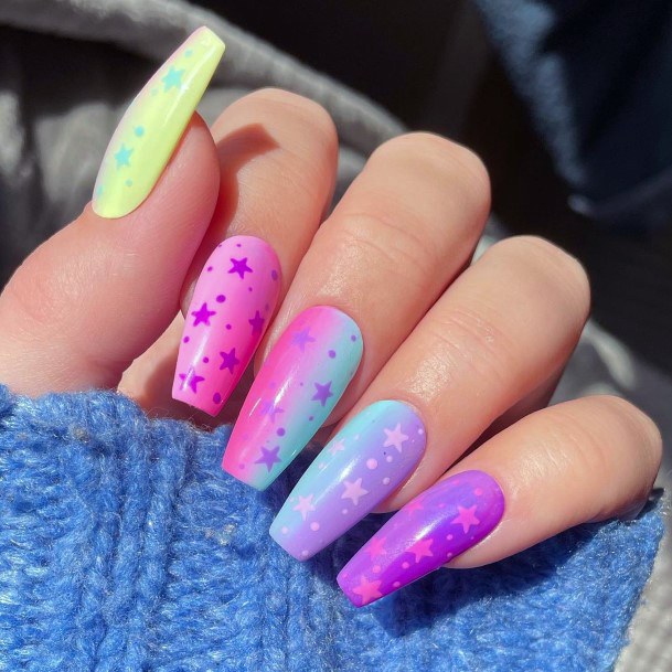 Womens Nail Ideas With Pink Summer Design