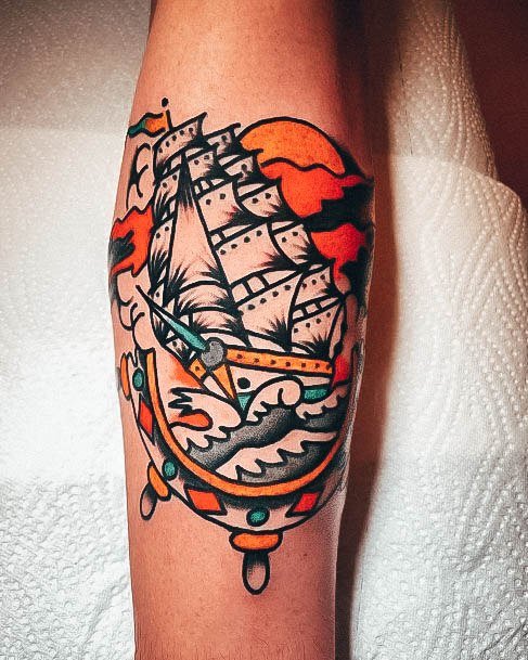 Womens Nautical Good Looking Tattoos