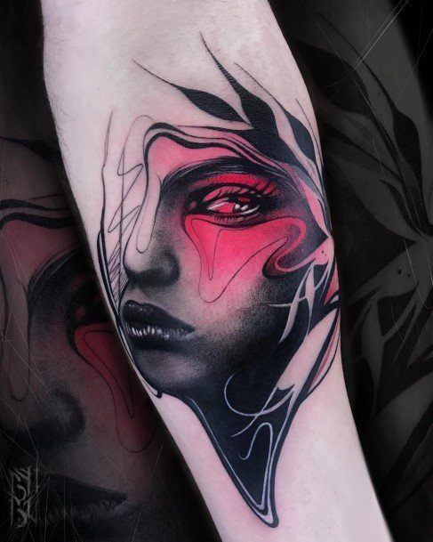 Womens Neonly Neon Tattoo Ideas