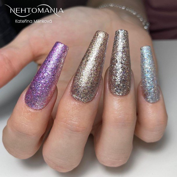 Womens New Years Good Looking Nails