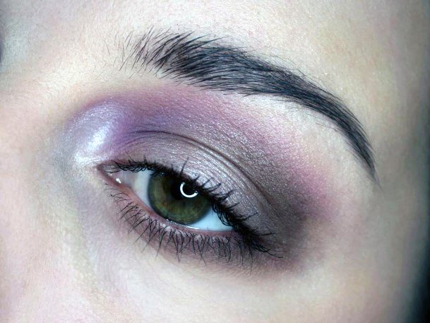 Womens Nude Eyeshadow With Amethyst Toned Looks