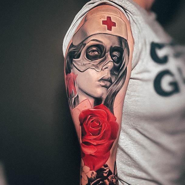 Womens Nurse Good Looking Tattoos