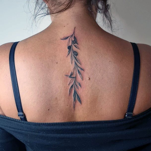 Womens Olive Branch Super Tattoo Designs