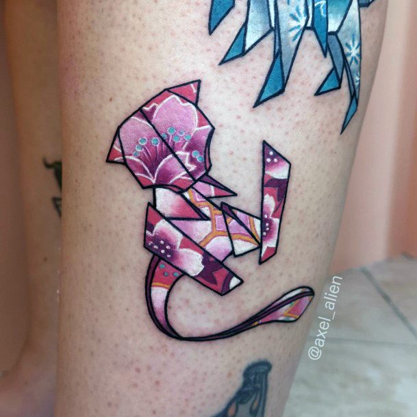 Womens Origami Good Looking Tattoos