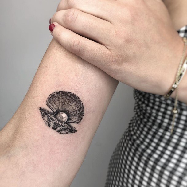 Womens Oyster Tattoo Ideas