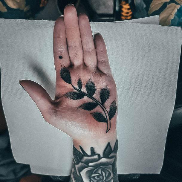 Womens Palm Good Looking Tattoos