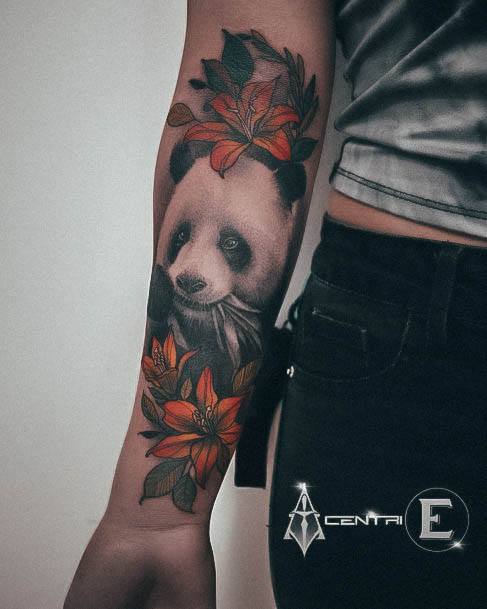 Womens Panda Tattoos