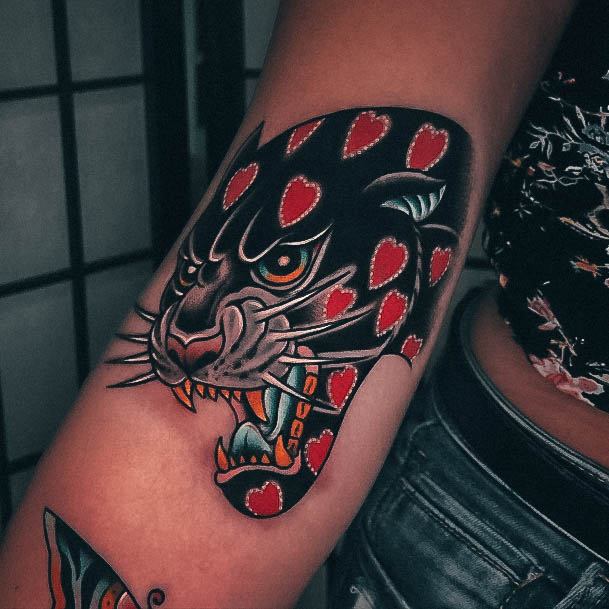 Womens Panther Good Looking Tattoos