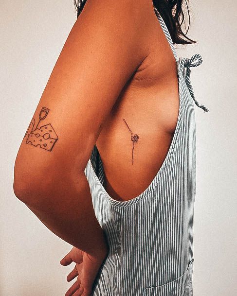 Womens Pasta Good Looking Tattoos