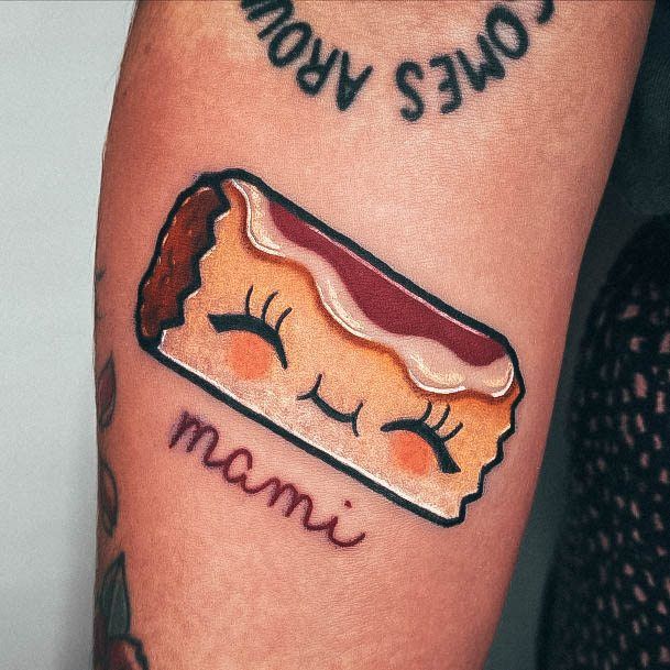 Womens Pastaly Pasta Tattoo Ideas