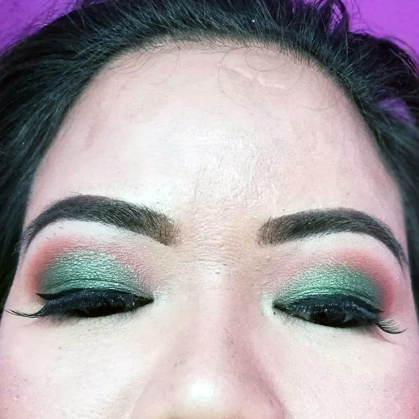 Womens Perfect Green And Brown Eyeshadow