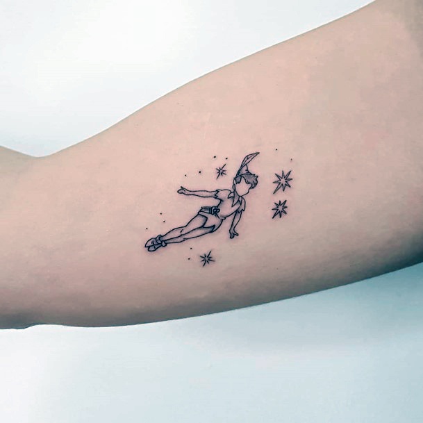 Womens Peter Pan Tattoo Ideas