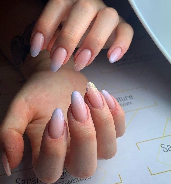 Womens Pink Ombre Nail Design Ideas