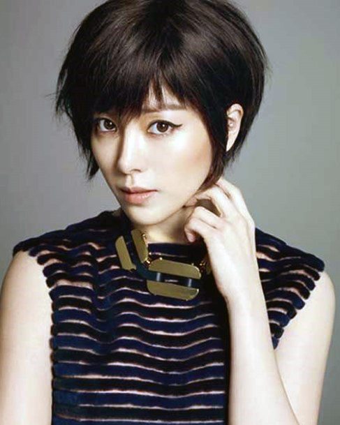 Womens Pixie Asian Hairstyle