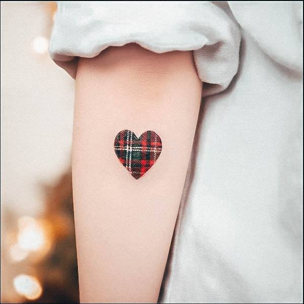 Womens Plaid Good Looking Tattoos