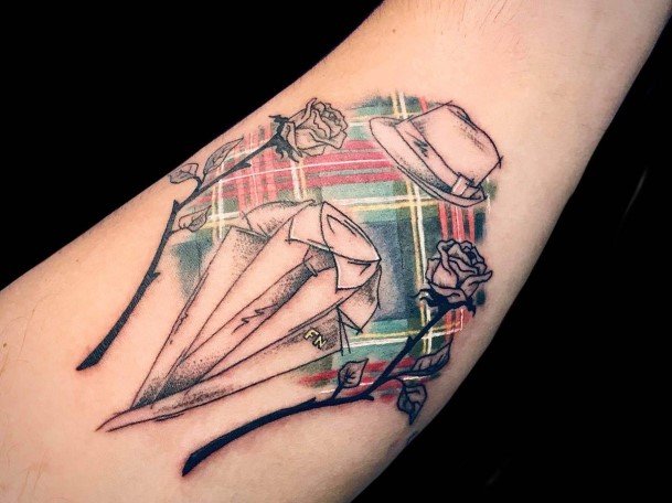 Womens Plaid Tattoo Ideas