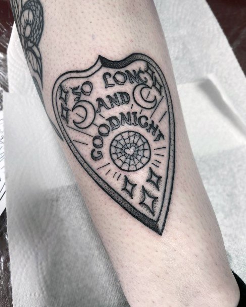 Womens Planchette Girly Tattoo Designs