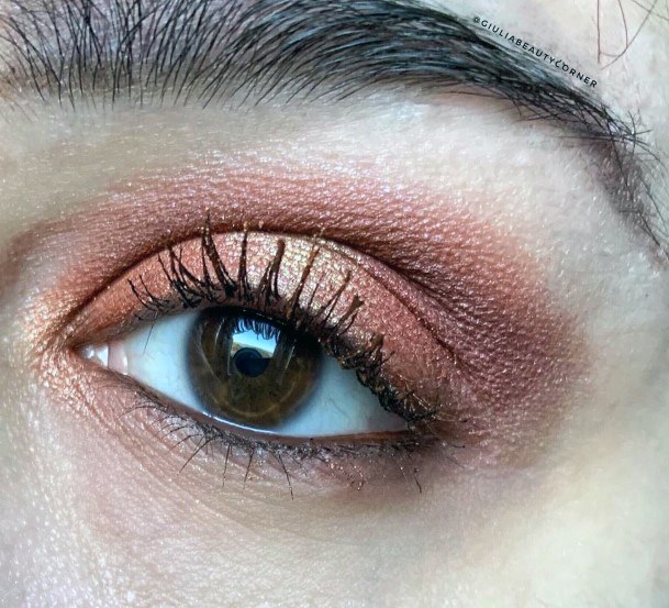 Womens Polished Copper Eyeshadow