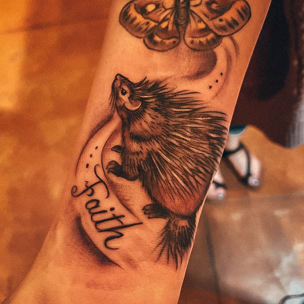 Top 100 Best Porcupine Tattoos For Women Sharp Quill Design Ideas