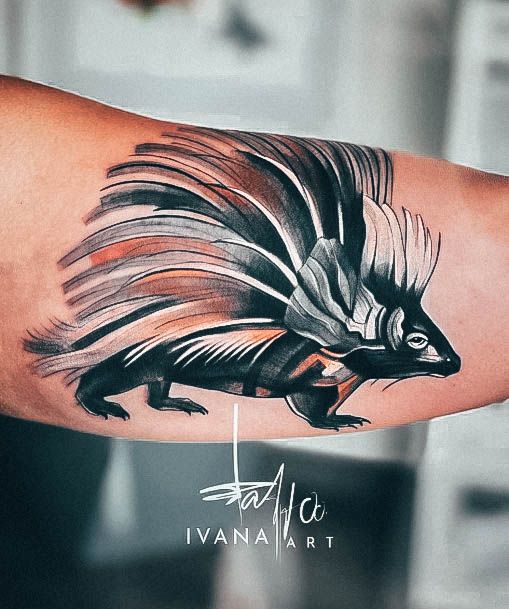 Womens Porcupine Good Looking Tattoos