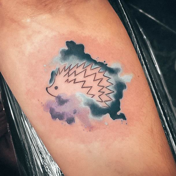 Womens Porcupine Tattoos