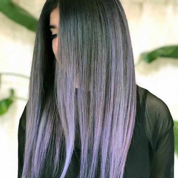 Womens Purple Ombre Hairstyles Ideas