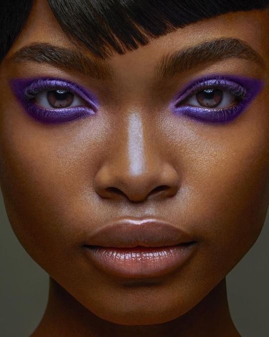 Womens Purple Summer Makeup Looks Eye