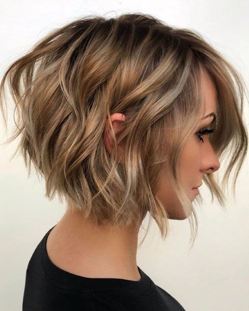 Womens Ragged Bob Current Hairstyles