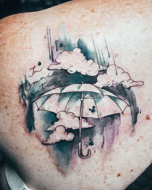 Womens Rain Tattoo Design Ideas