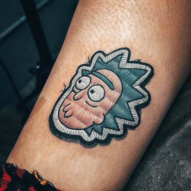 Womens Rick And Morty Tattoos