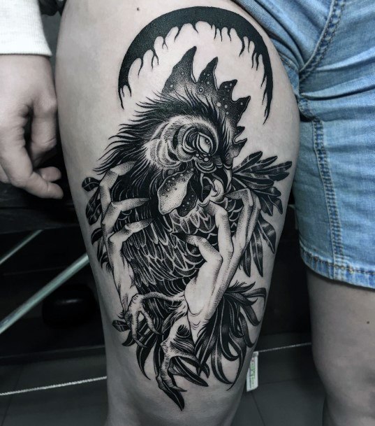 Womens Rooster Good Looking Tattoos