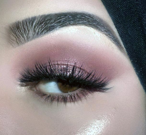 Womens Rose Toned Nude Eyeshadow