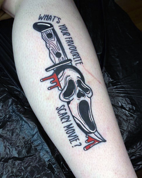 Womens Scream Tattoos