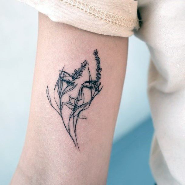 Womens Scribble Super Tattoo Designs