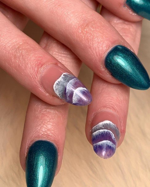 Womens Sea Good Looking Nails