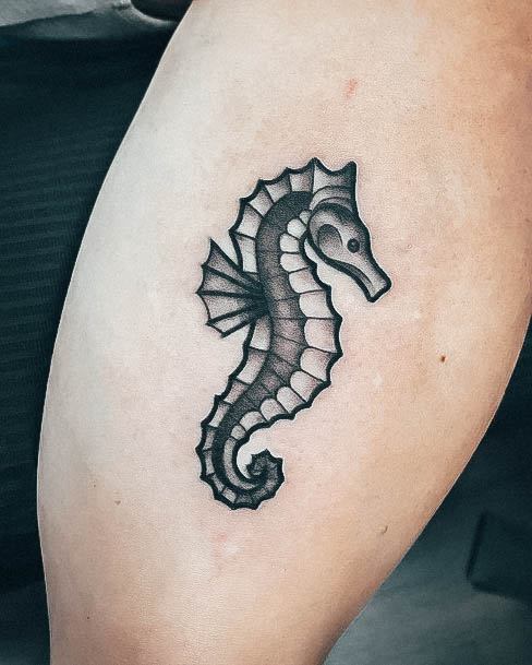 Womens Seahorse Tattoo Ideas