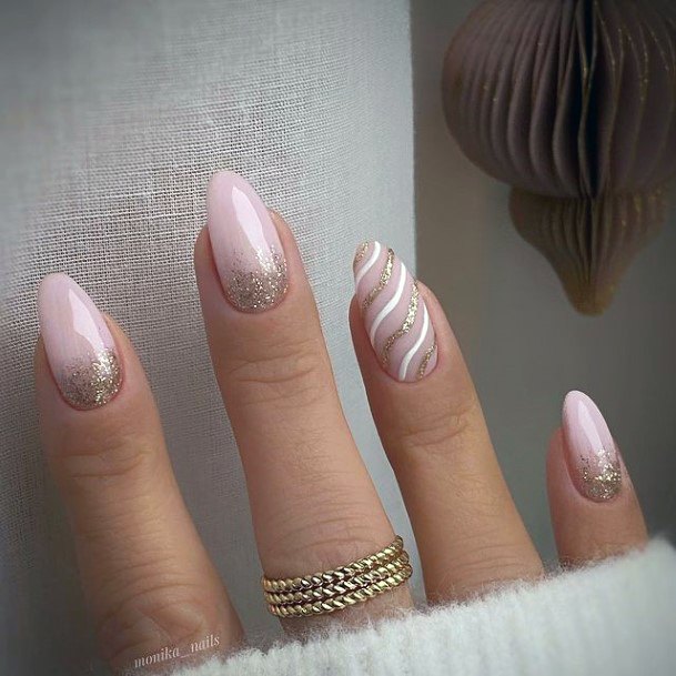 Womens Shimmer Nail Design Ideas