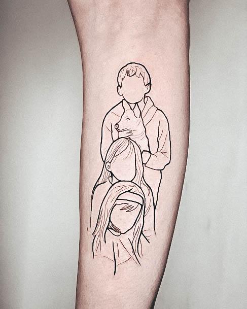 Womens Sibling Tattoo Design Ideas