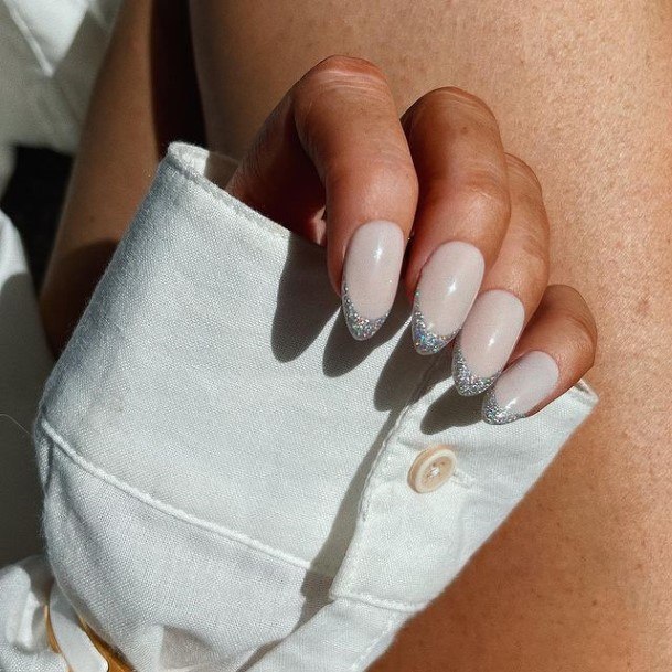 Womens Silver Good Looking Nails