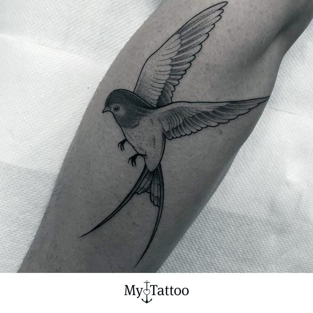 Womens Skinny Dove Tattoo