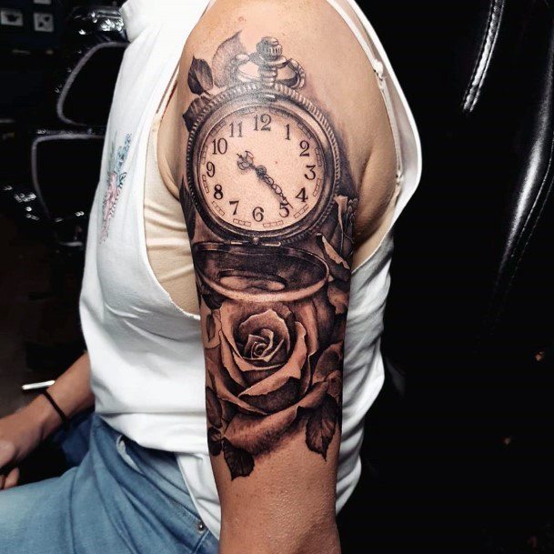 Top 90 Best Clock Tattoo Designs For Women Timeless Body Art