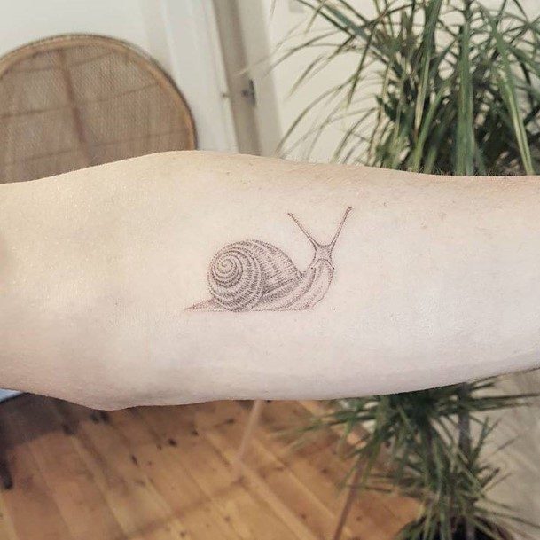 Womens Snail Tattoo Ideas