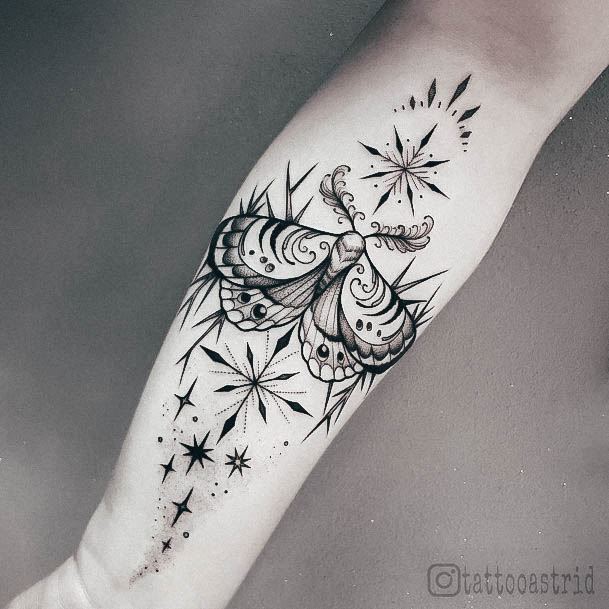 Womens Snowflake Designs For Tattoos