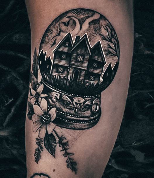 Womens Snowglobe Tattoos