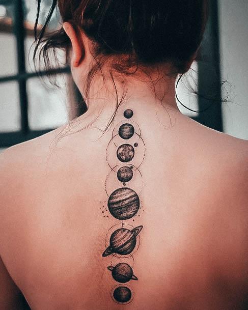 Womens Solar Tattoo Design Ideas