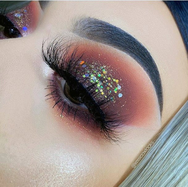 Womens Sparkles And Glitter Eyeshadow