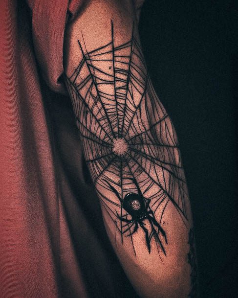 Womens Spider Girly Tattoo Designs